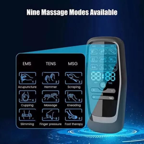 27 Possible Massage Settings, 3 Frequencies, 9 Modes of Massage Available