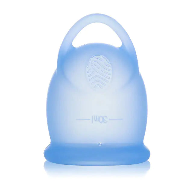 Silicone Menstrual Cup with Pull Ring - Moon Cup