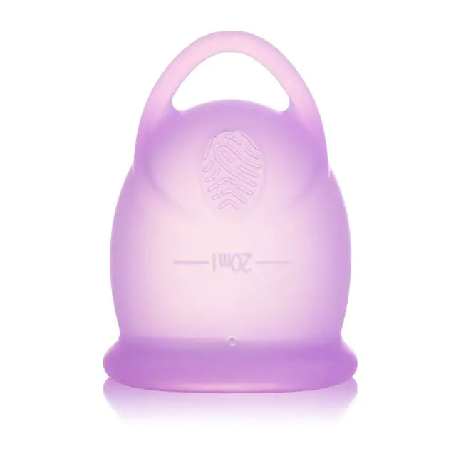 Silicone Menstrual Cup with Pull Ring - Moon Cup