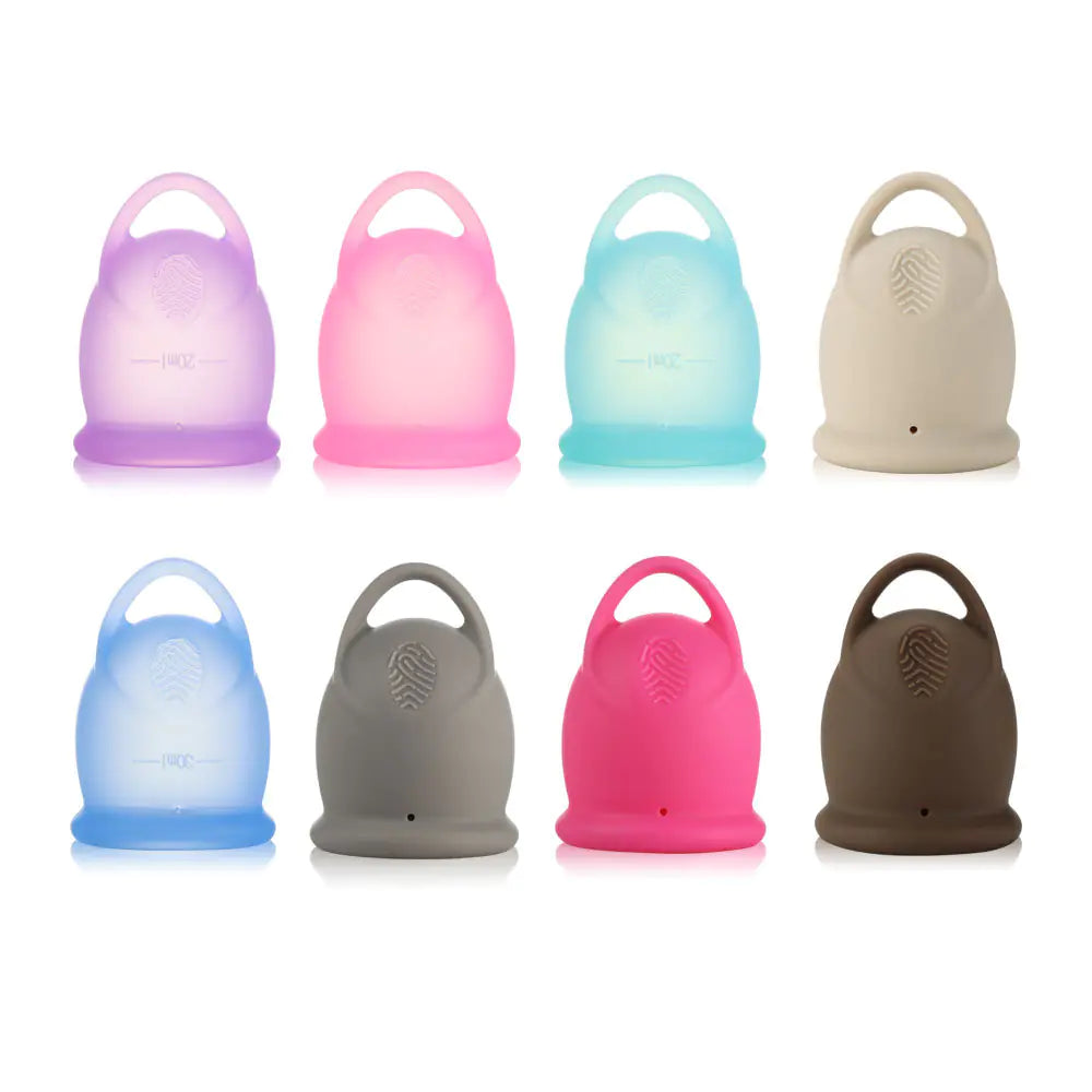 Silicone Menstrual Cup with Pull Ring - Moon Cup