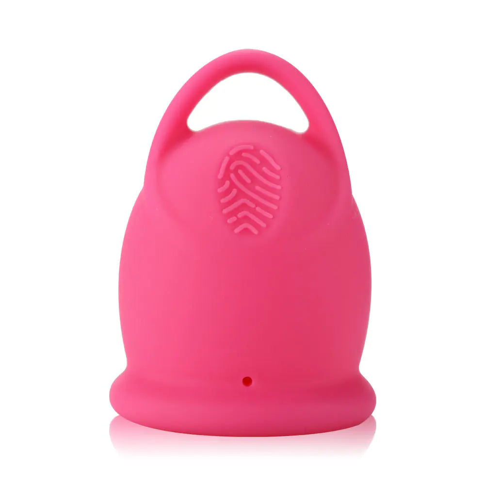 Silicone Menstrual Cup with Pull Ring - Moon Cup